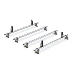x4 Barres de toit  Nissan Primastar de 2002-2014 L1,L2H2
